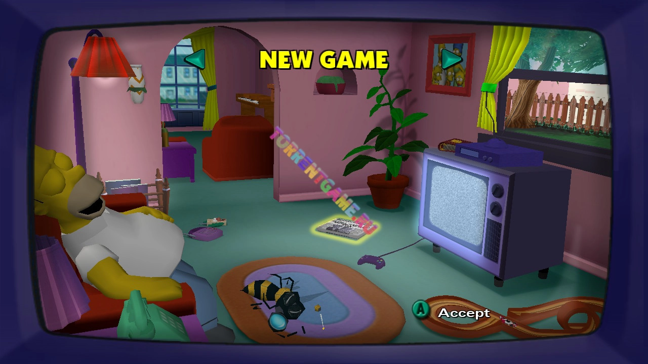 Скачать The Simpsons: Hit and Run (хоумбрю-порт) 