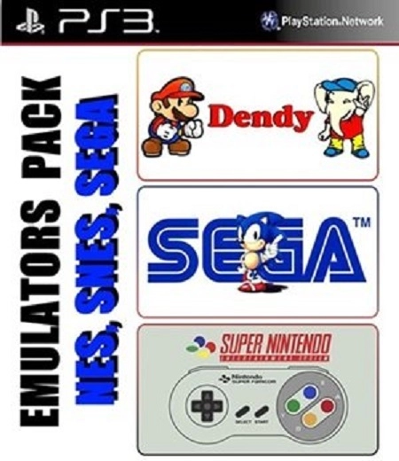 Emulators Pack: NES|Famicom (Dendy), SEGA Mega Drive, SNES|Super Famicom / FCEU, Genesis Plus GX, Snes9x