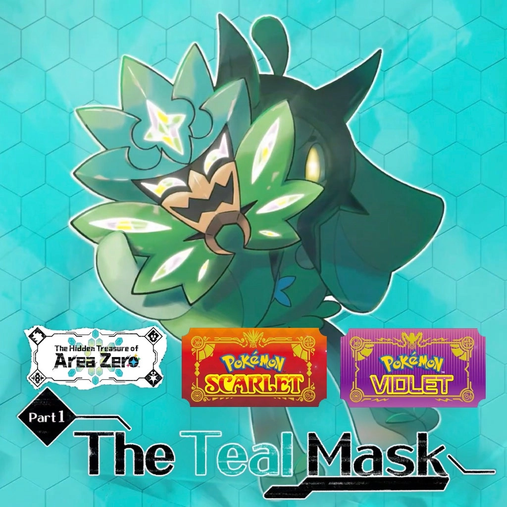 Pokemon Scarlet / Violet + 3 DLC The Indigo Disk, The Teal Mask