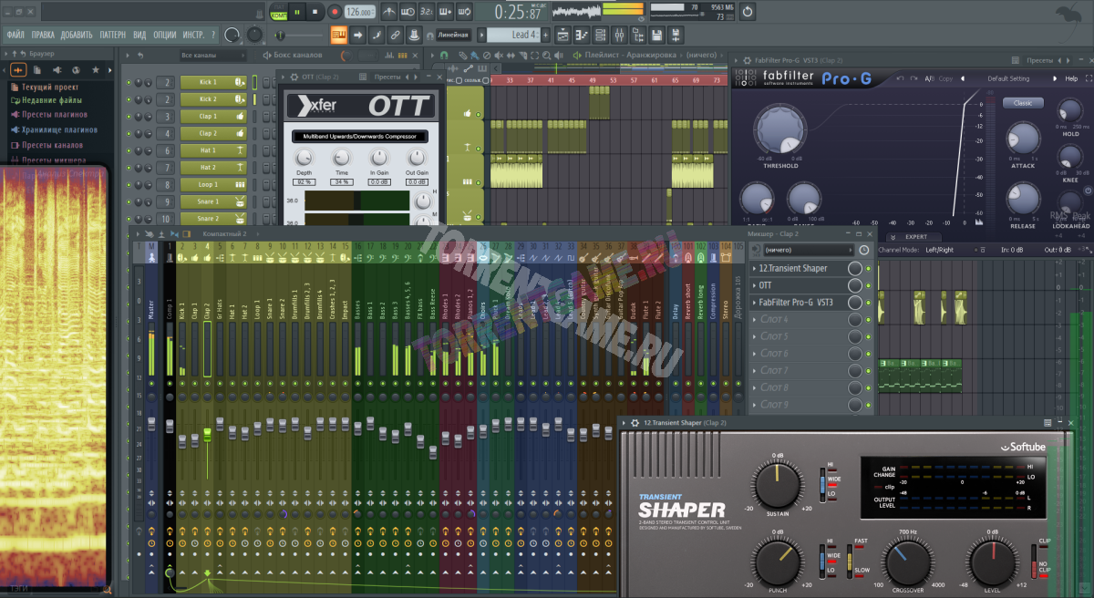 Скачать FL Studio Producer Edition 21.1.0 Build 3713 All Plugins Edidtion [ru] 